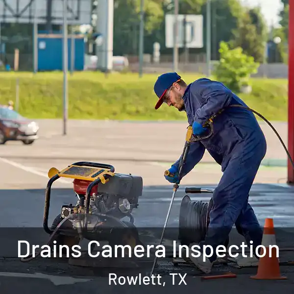  Drains Camera Inspection Rowlett, TX