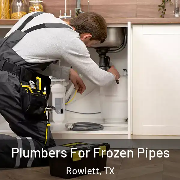  Plumbers For Frozen Pipes Rowlett, TX